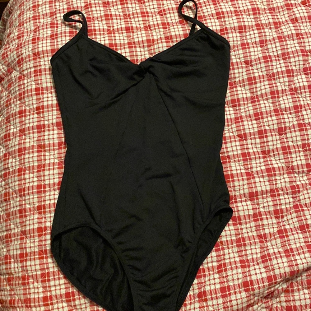 Dance bodysuit. Black. Size Medium.